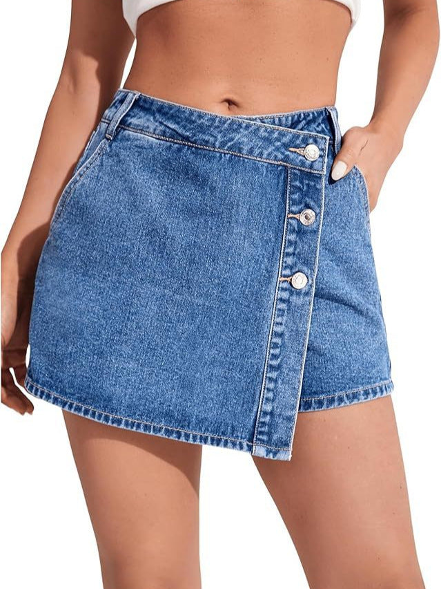 Denim Short Skirts