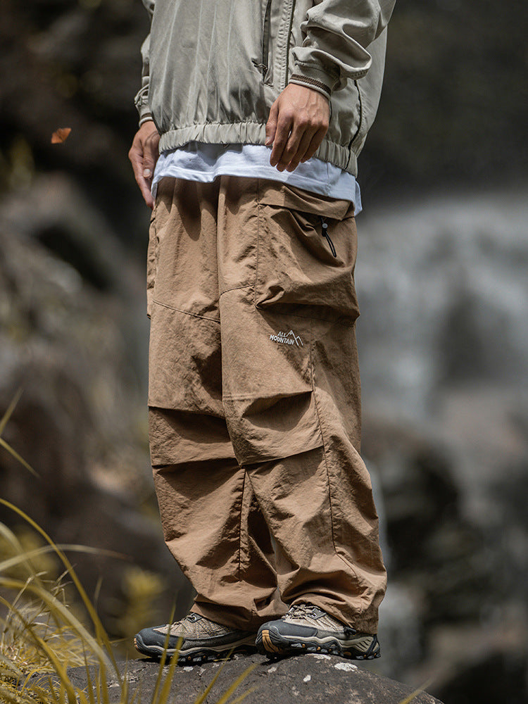 Functional Water-Repellent Casual Cargo Pants