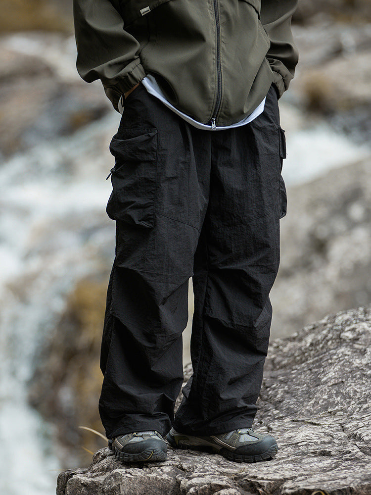 Functional Water-Repellent Casual Cargo Pants