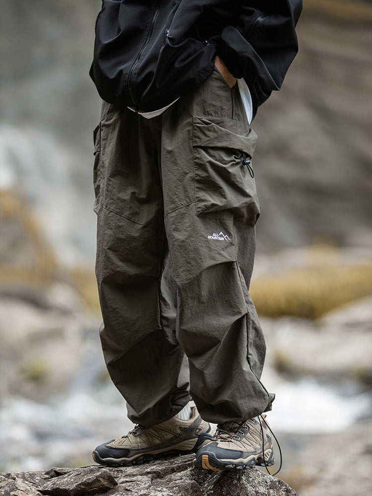 Functional Water-Repellent Casual Cargo Pants
