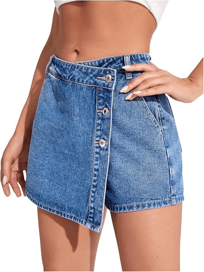 Denim Short Skirts