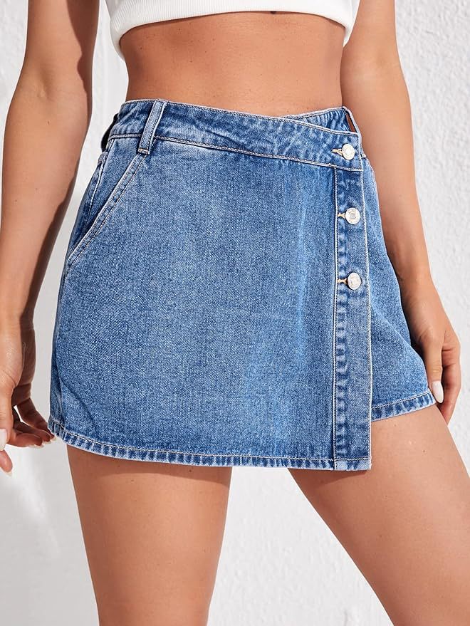 Denim Short Skirts