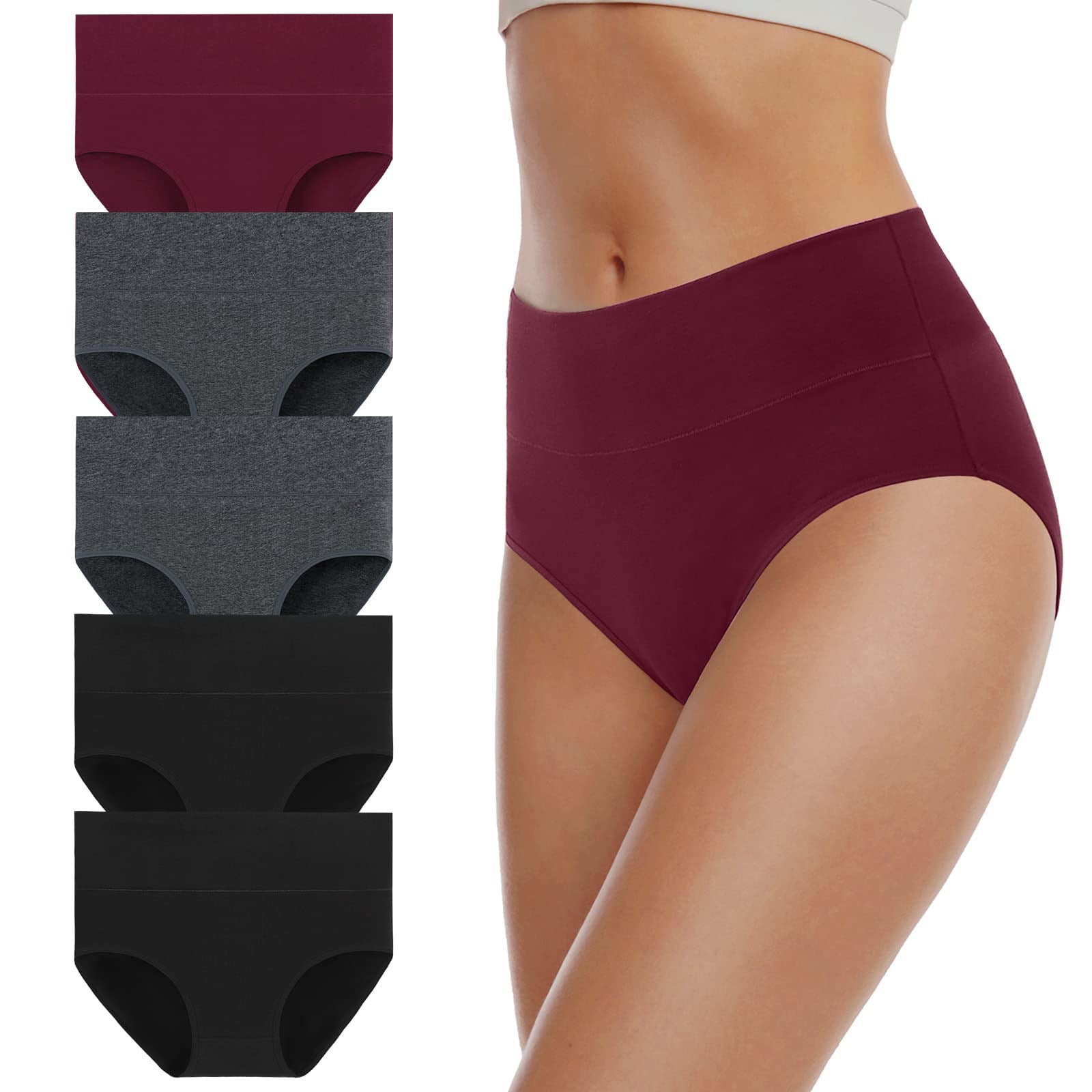Women's high-waisted underwear
