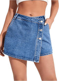 Denim Short Skirts