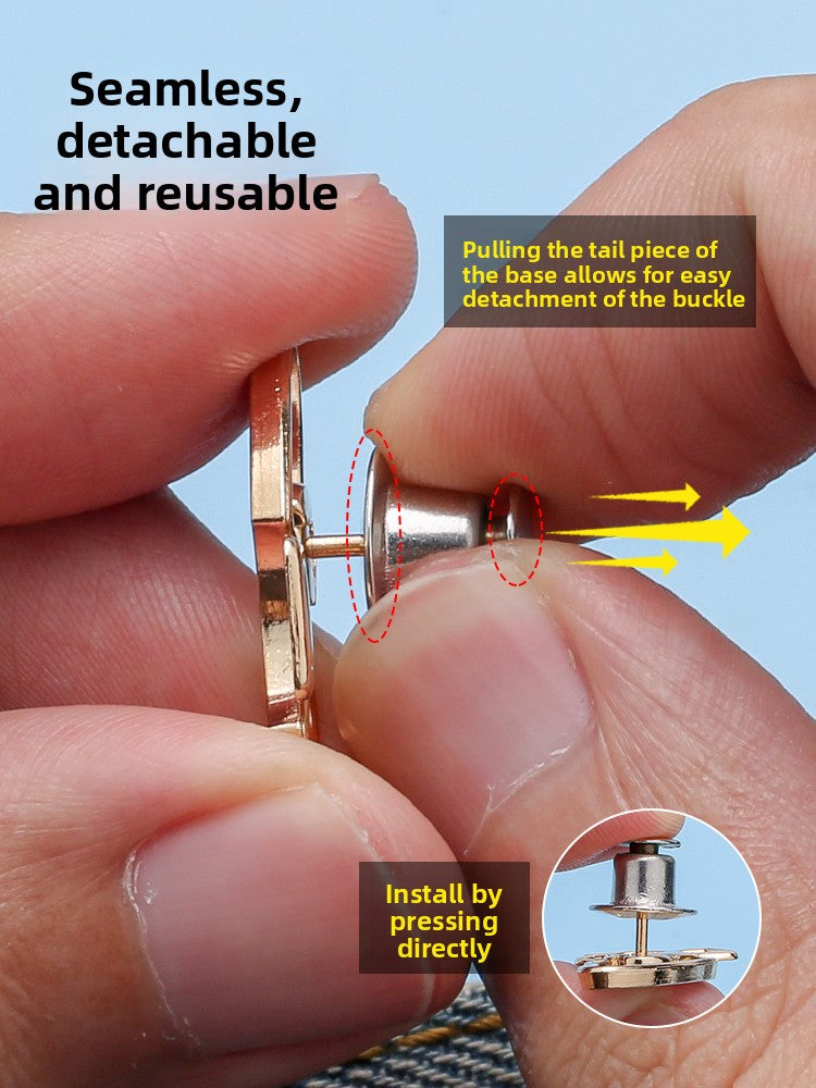 Adjustable Waistband Button for Pants